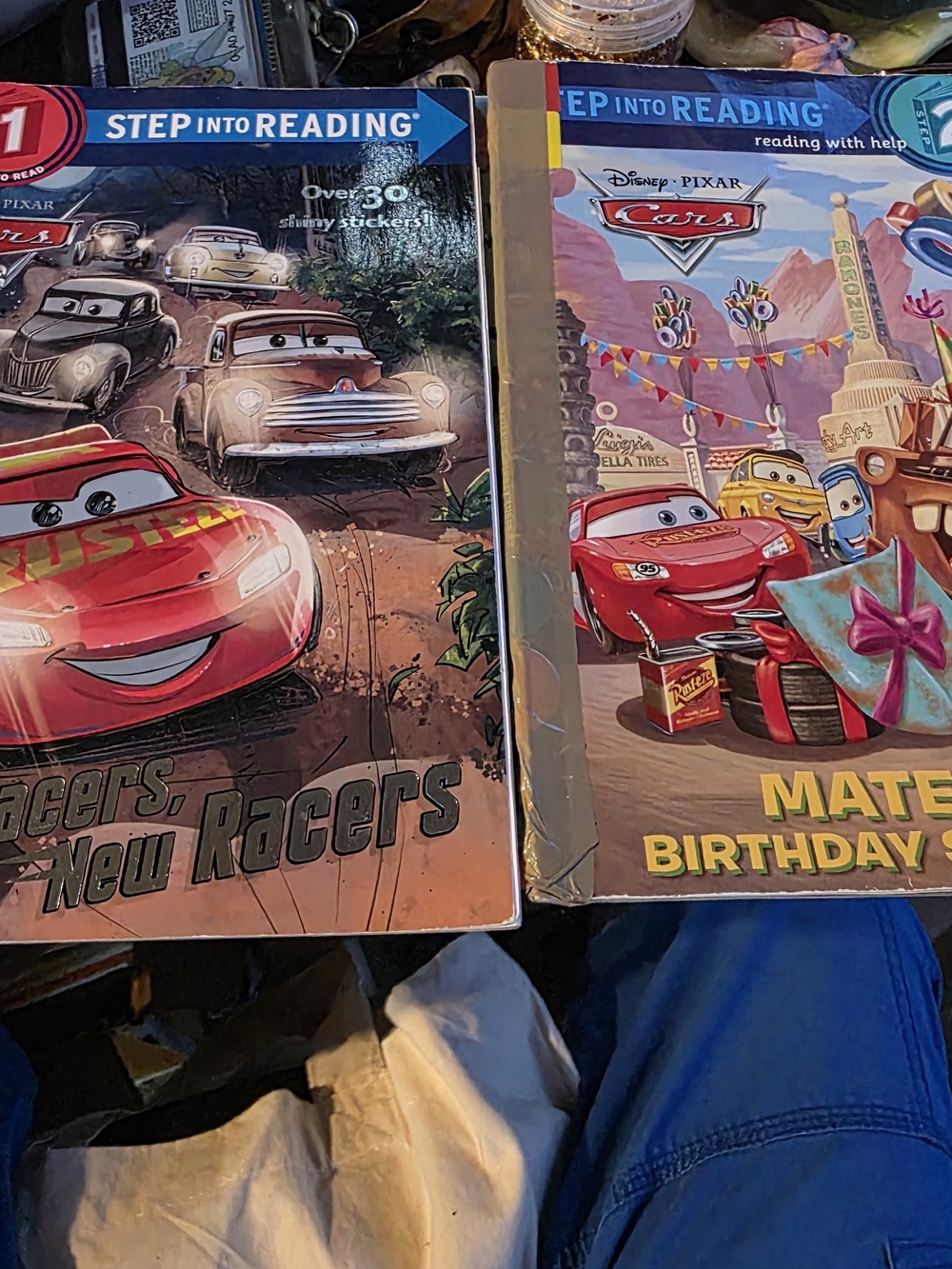 Cars Step into Reading Kids Book - Red